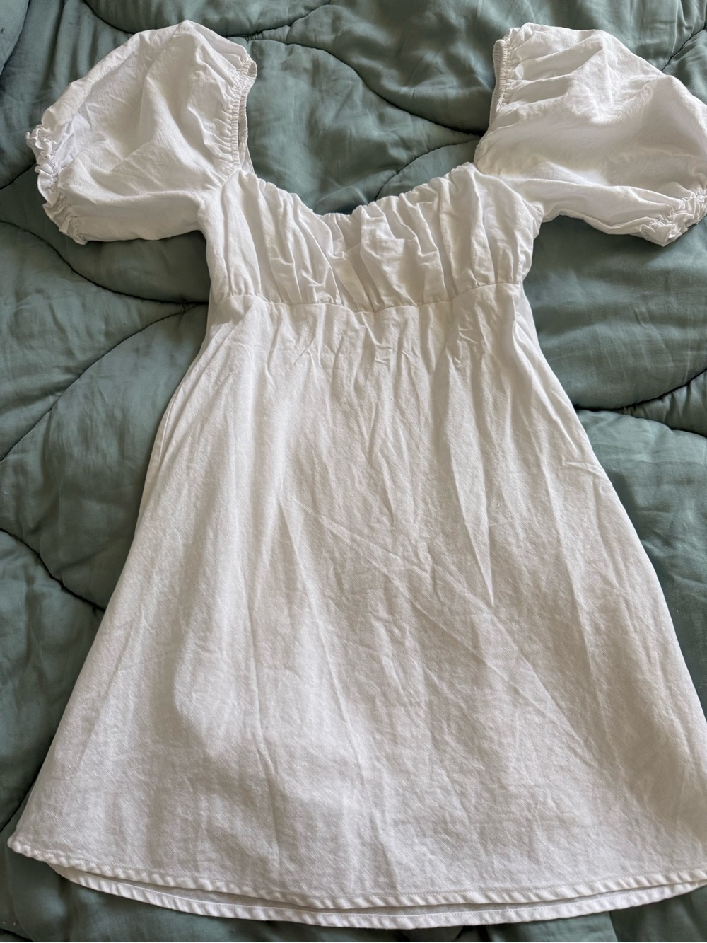 Charlie Holiday White Slip Top with Delicate Fabric